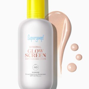 Supergoop! Mineral Glowscreen Soft-Radiance Drops SPF 40
